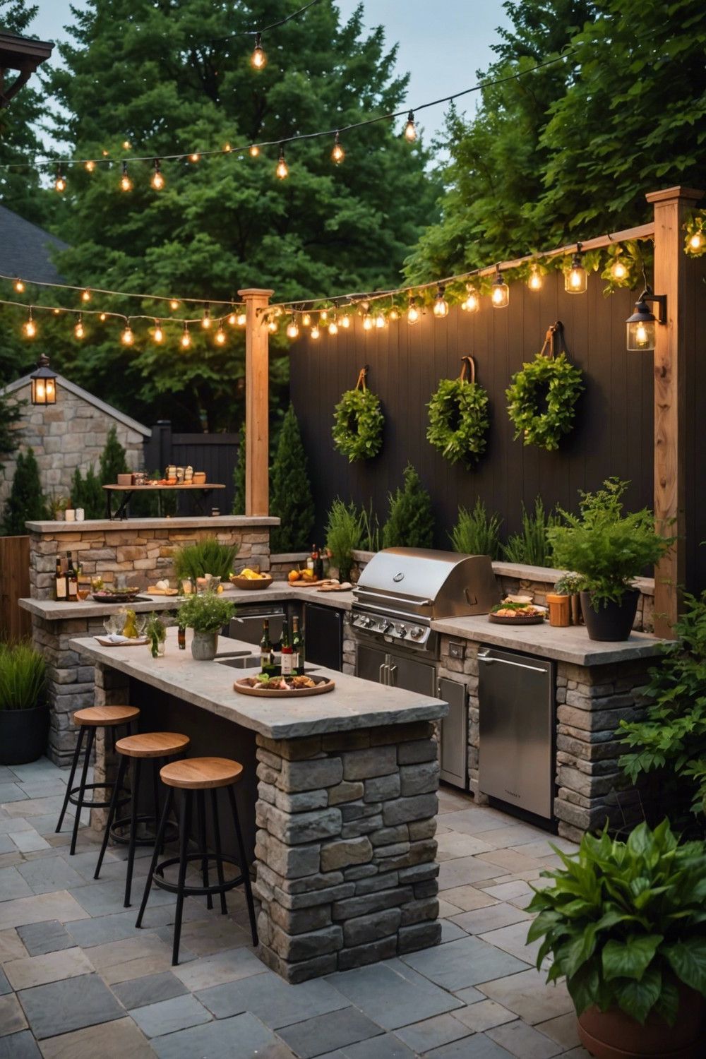 Delightful Outdoor Kitchens and Bars