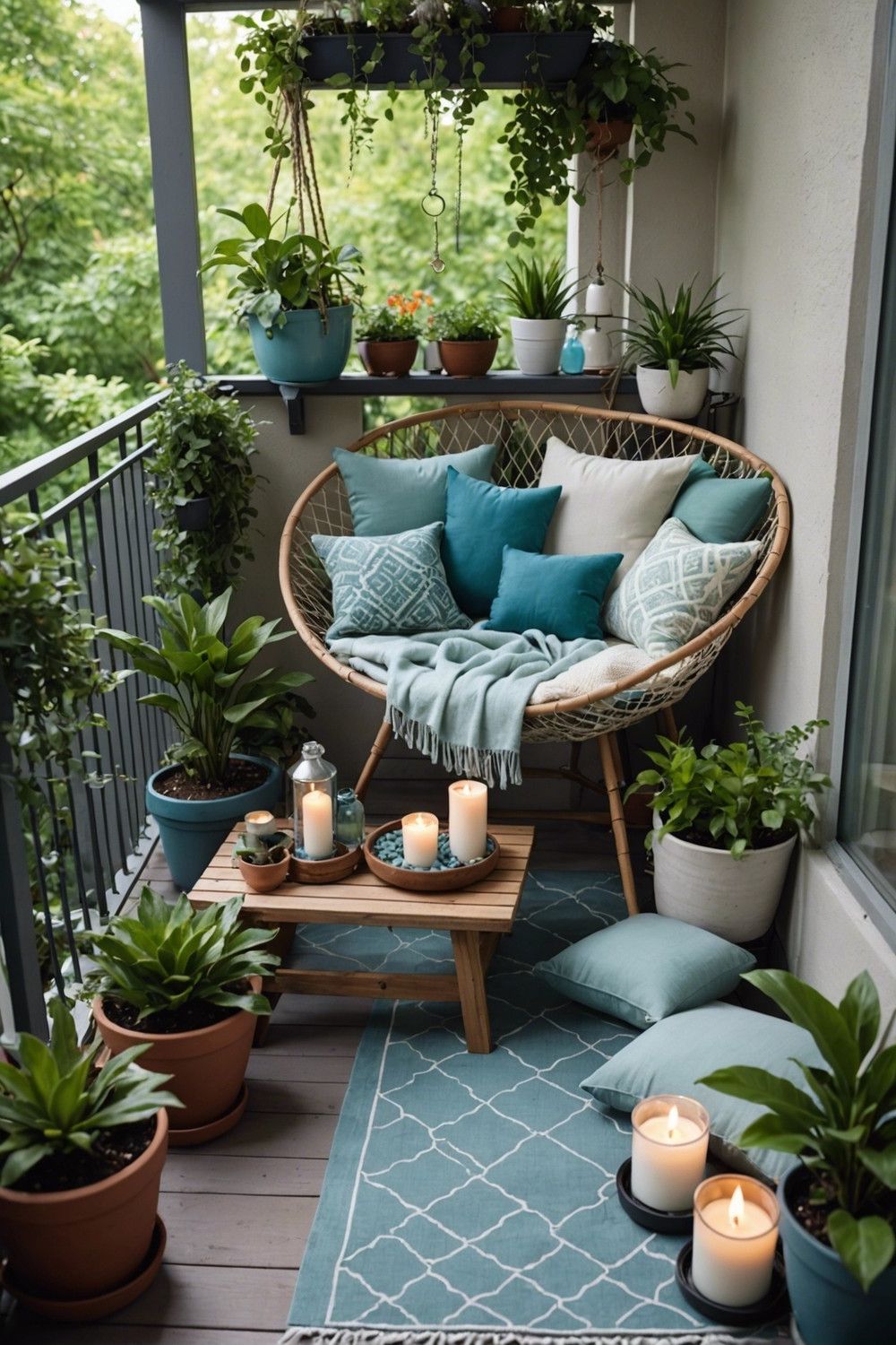 Balcony Meditation Oasis