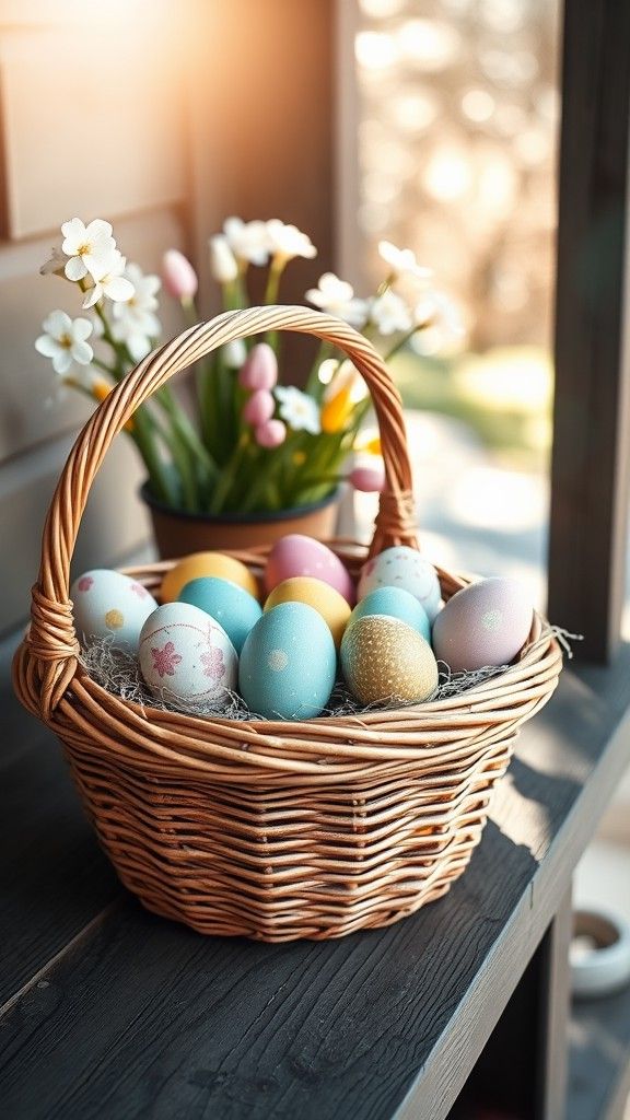 Basket of Easter Eggs