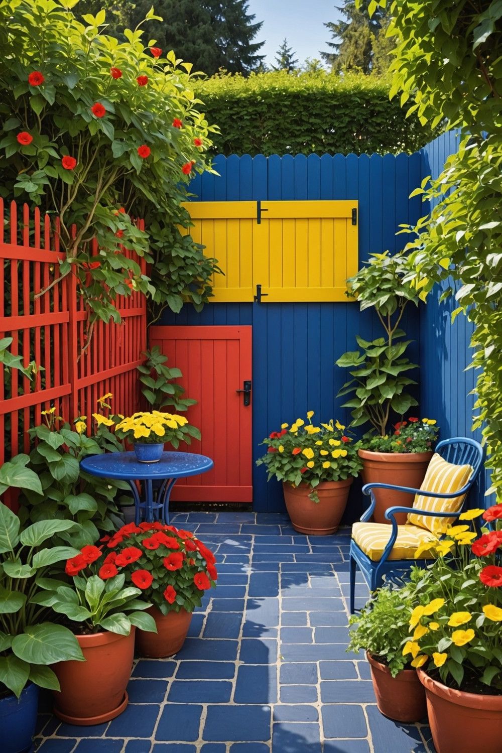 Colorful Fencing