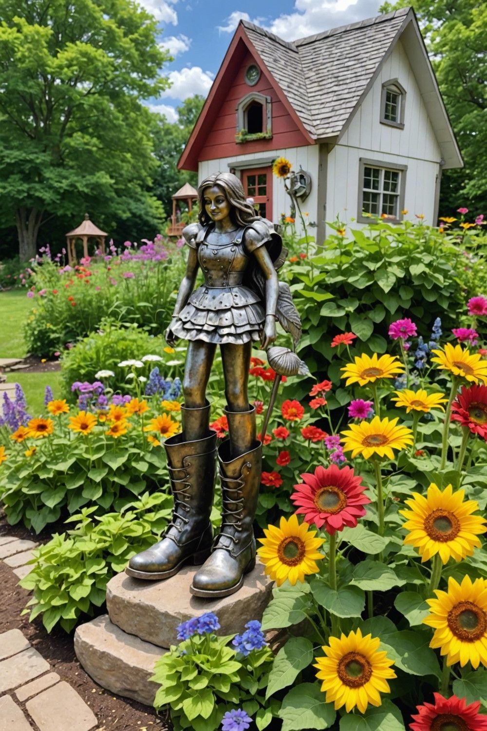 Whimsical Outdoor Art and Sculptures