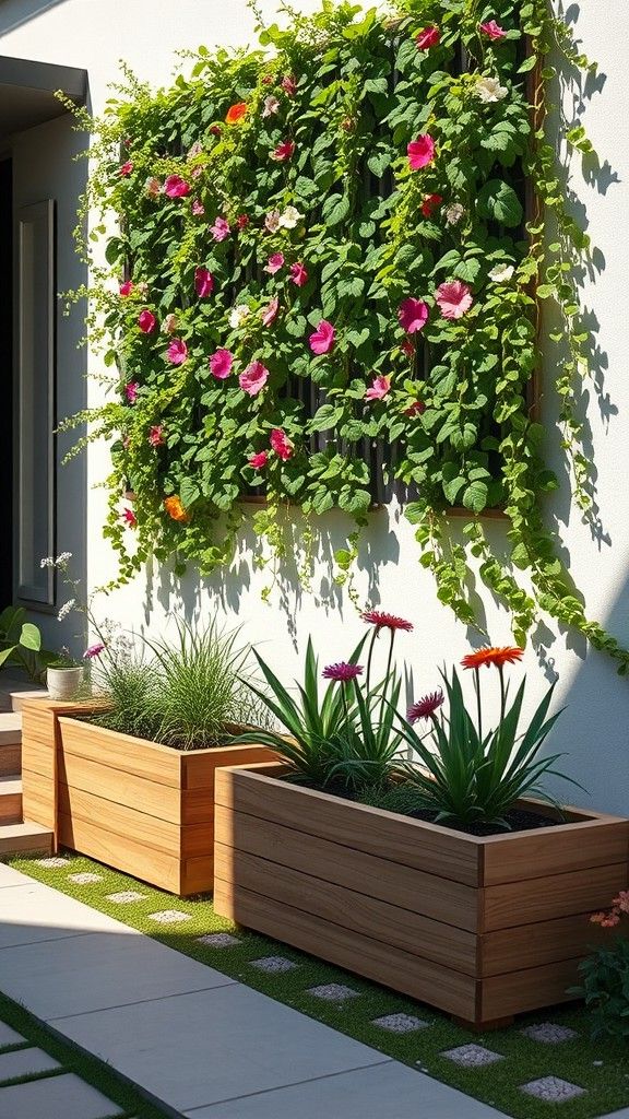 Use Vertical Gardening Techniques