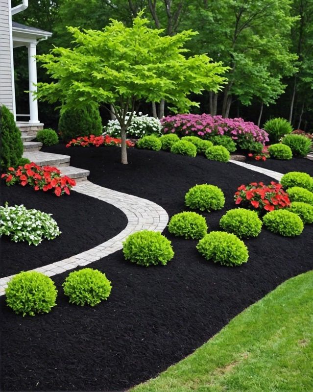 Adding Drama to a Tiered Garden