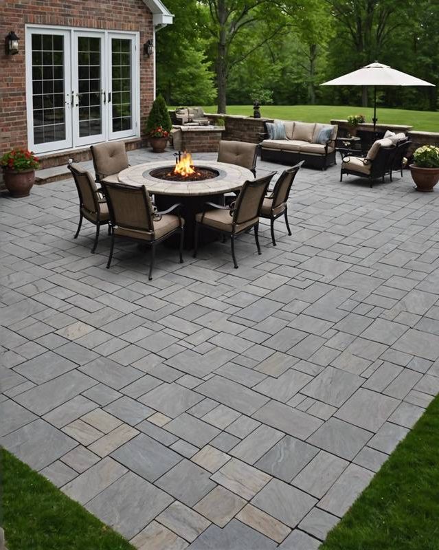 Granite Patio with Durability and Sophistication