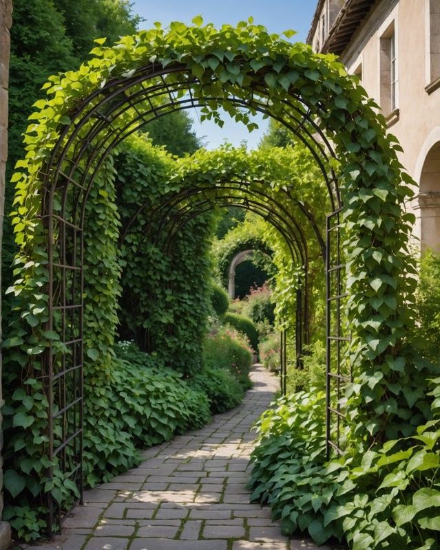 Metal arch