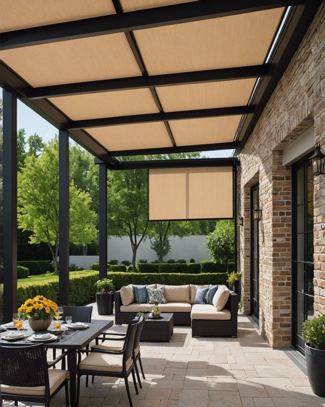 Retractable Solar Shade