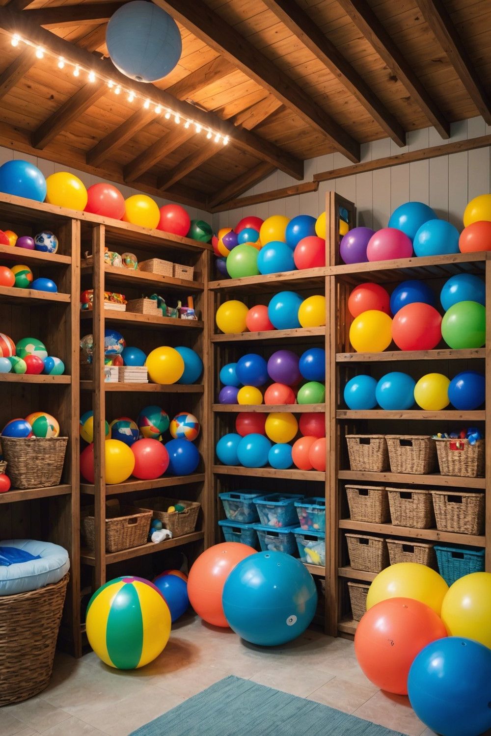 Utilize the Space in a Pool House Loft
