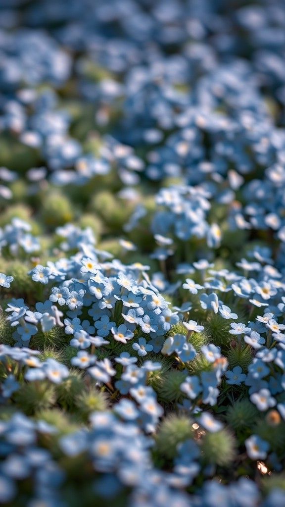 Forget-Me-Nots: Charming Blue Ground Cover