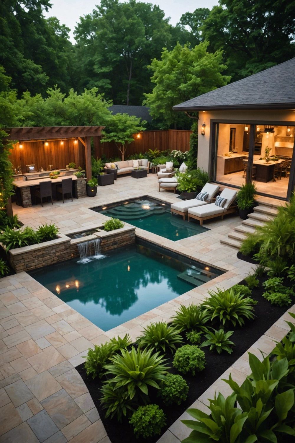 Multi-Level Decks for Tiered Spaces