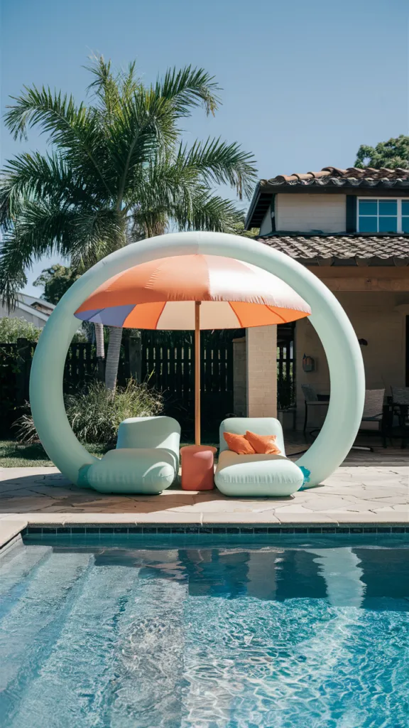 Inflatable Shades for Pools