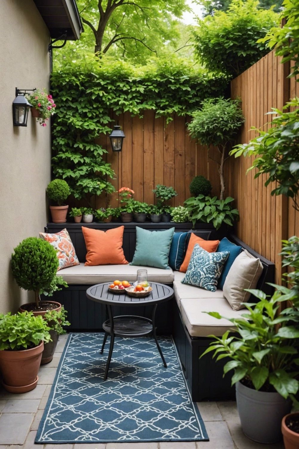 Compact Corner Seating