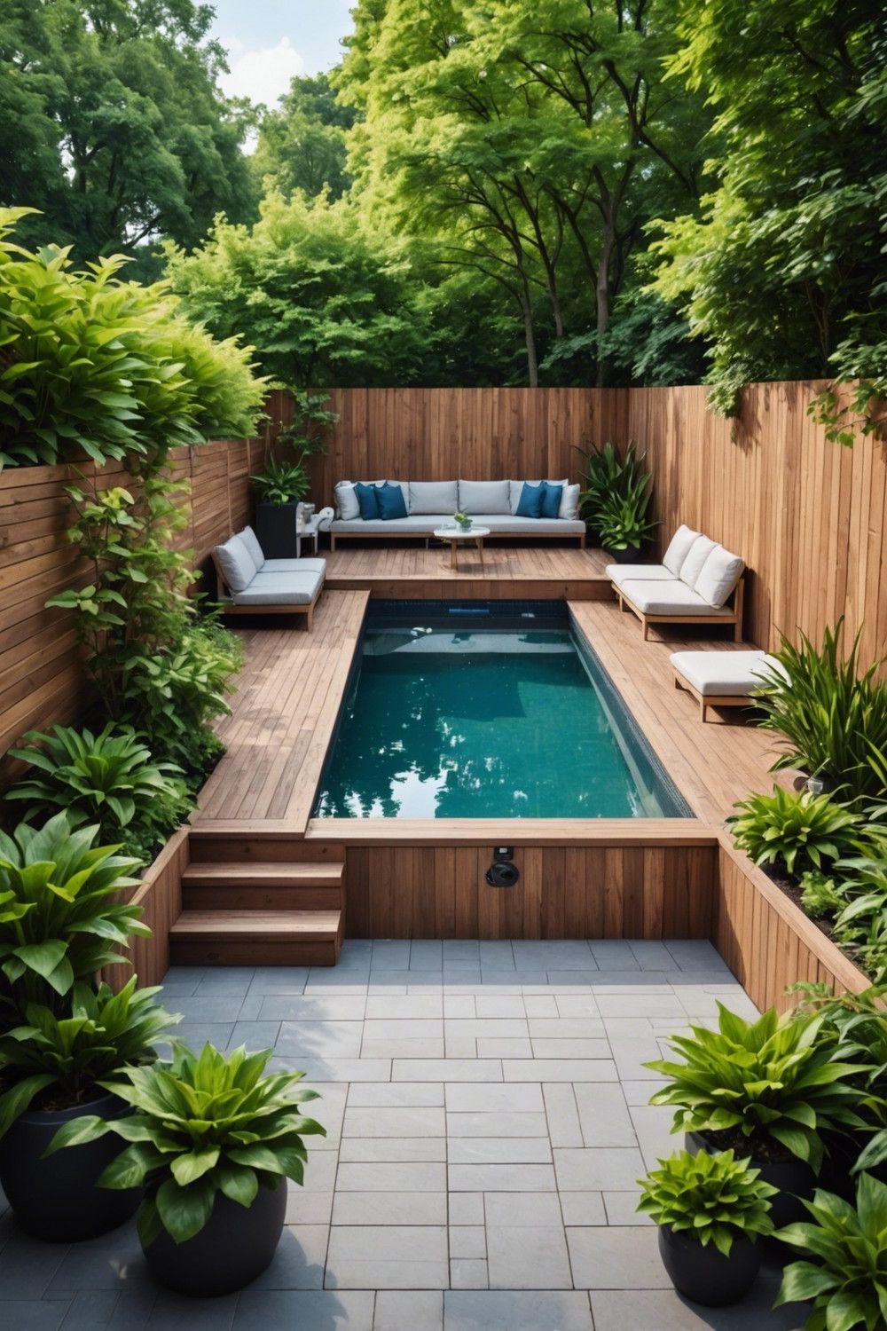 Space Saver: Compact Deck Design