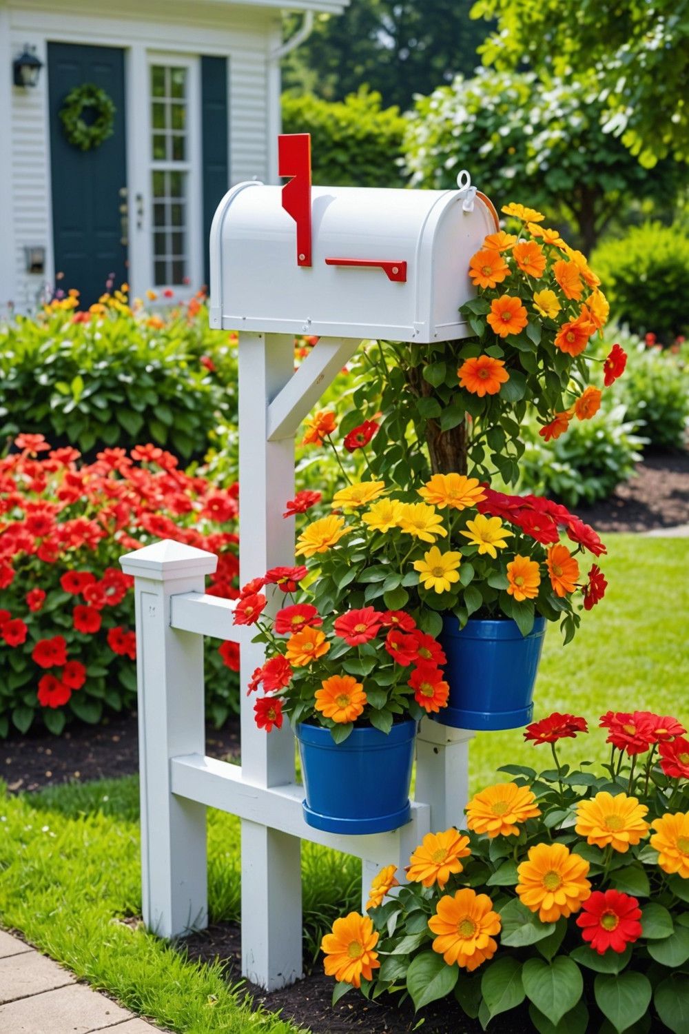 Playful Polka Dot Planters