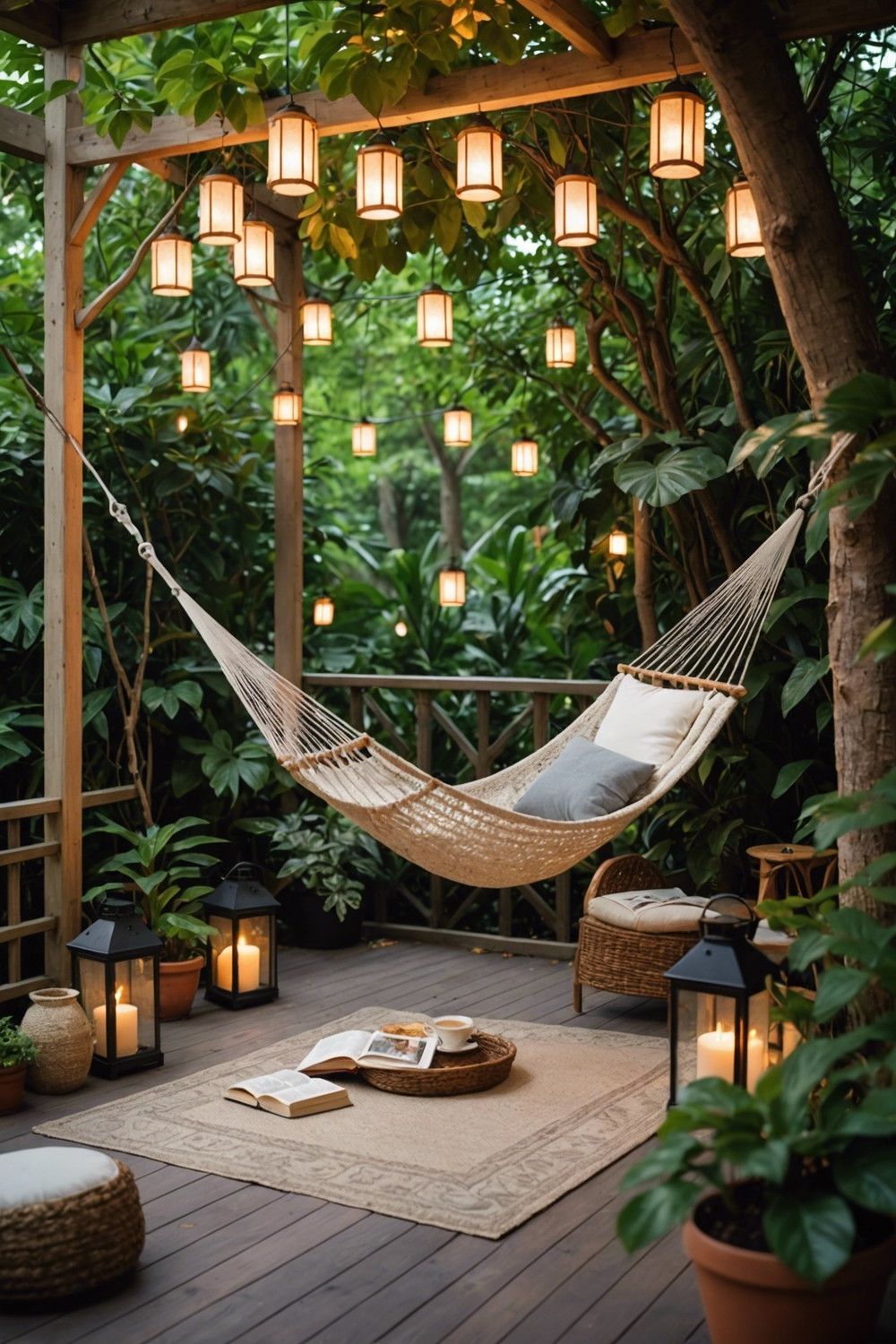 Cozy Reading Nooks and Hammocks