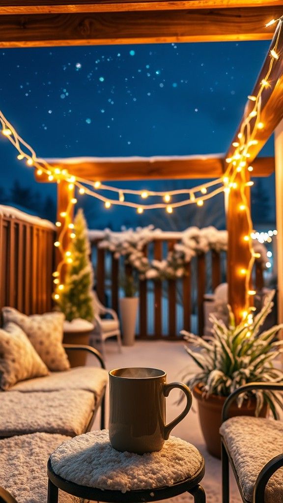 String Lights for a Warm Glow