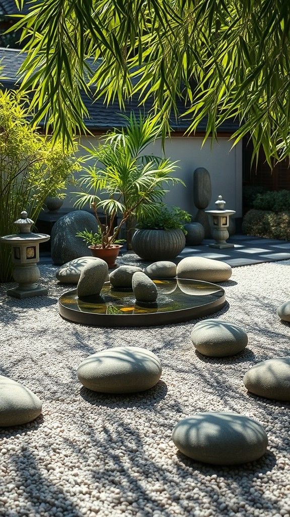 Add Decorative Stones and Gravel