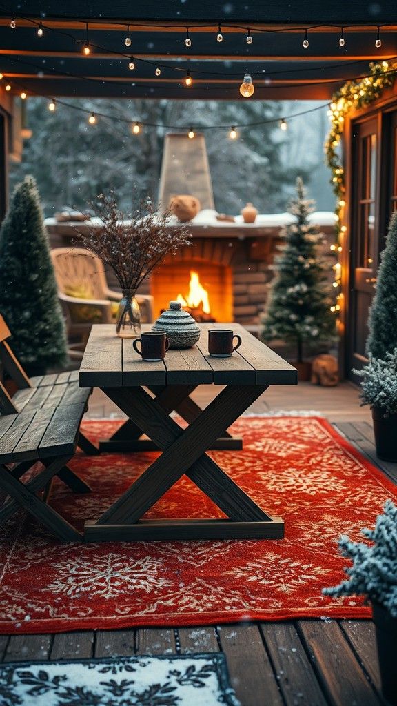 Outdoor Rugs for Warmth