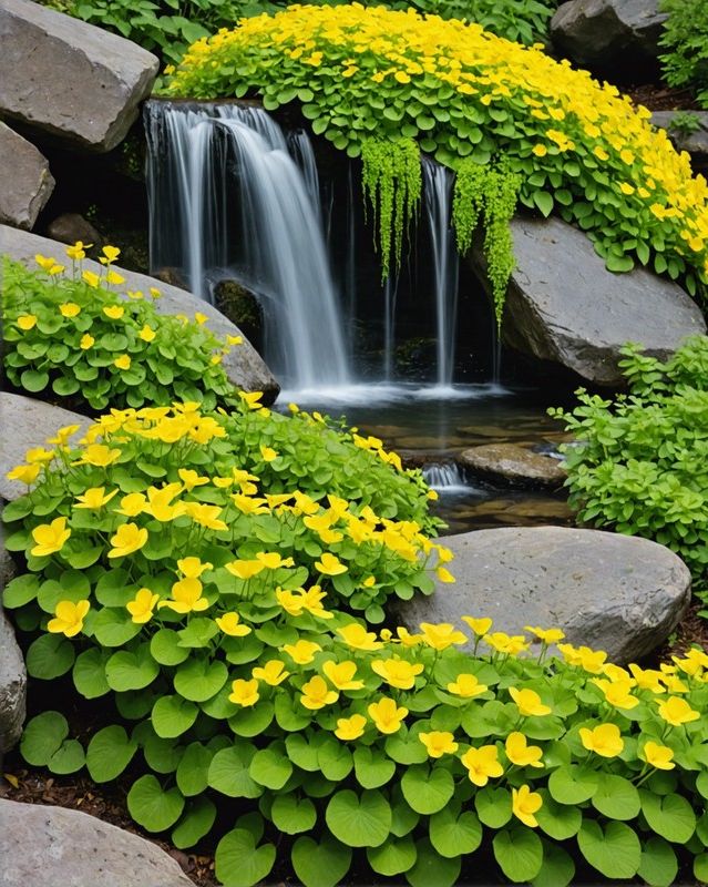 Lysimachia nummularia 'Waterfall' (Waterfall Creeping Jenny)