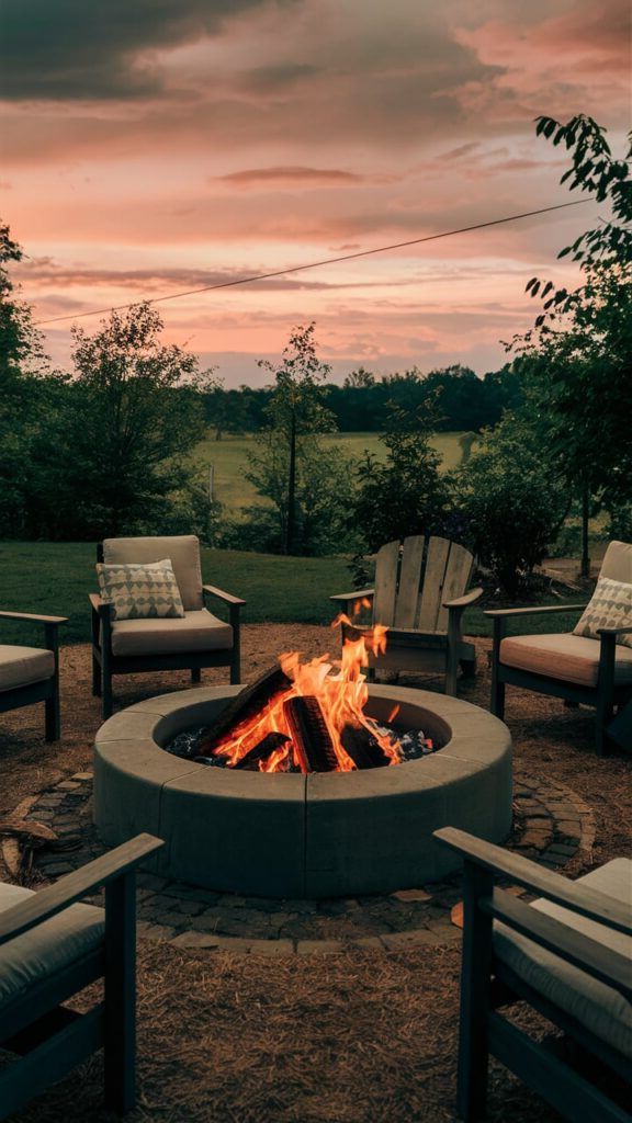 Backyard Bonfire Pit
