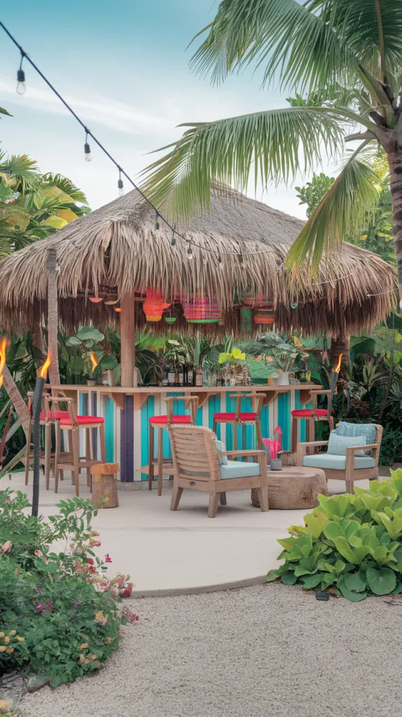 Set Up a Tiki Bar or Drink Station