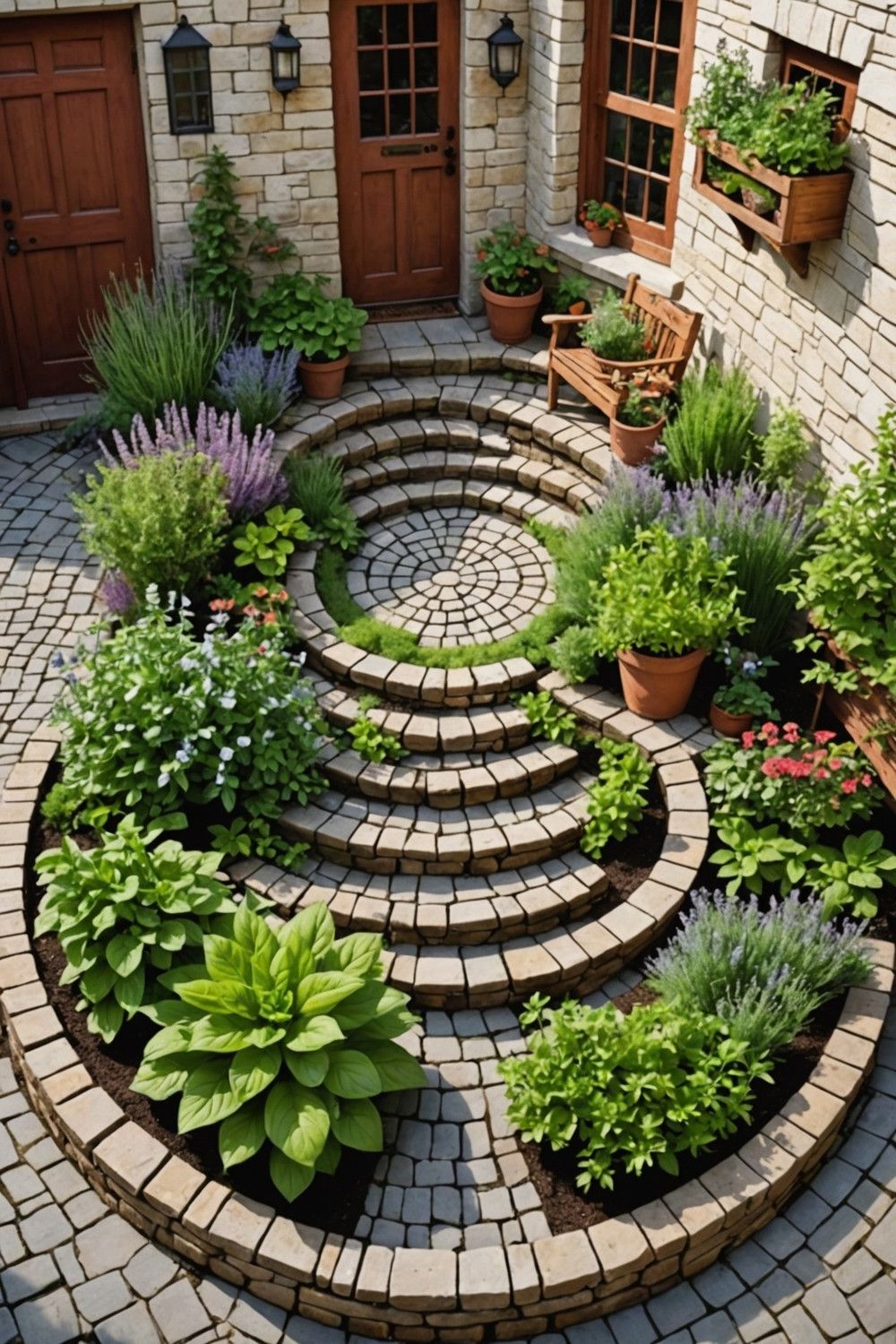 Herb Spiral