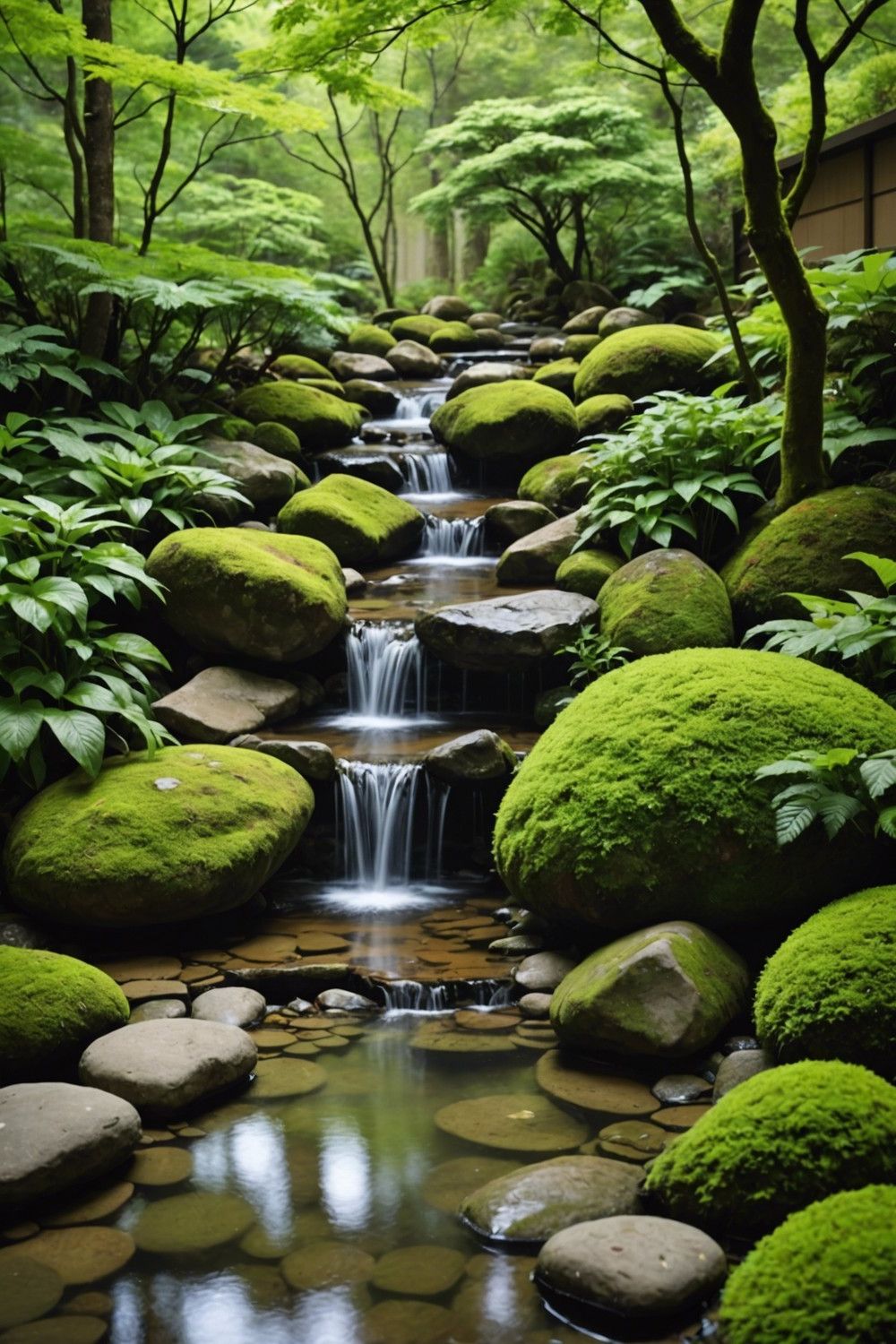 Mini Waterfalls and Cascading Streams