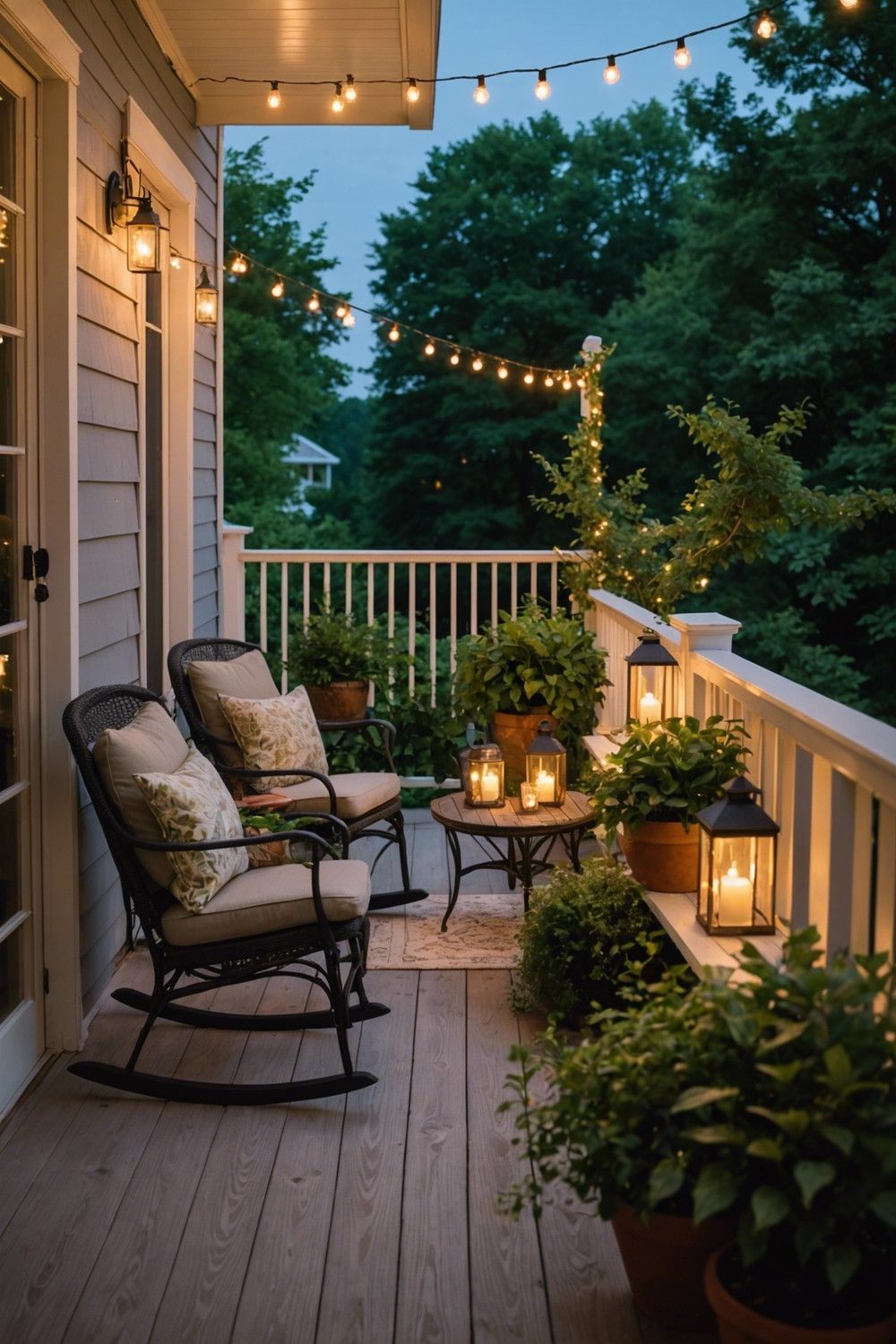 Create a Cozy Ambiance with String Lights