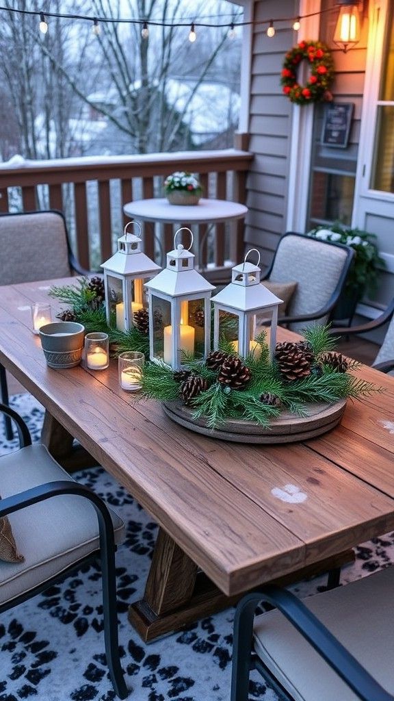 Add a Rustic Table Centerpiece