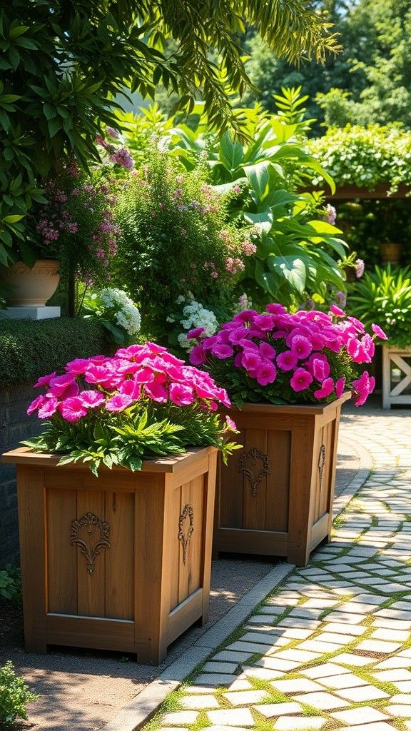 Utilize Handcrafted Garden Planters