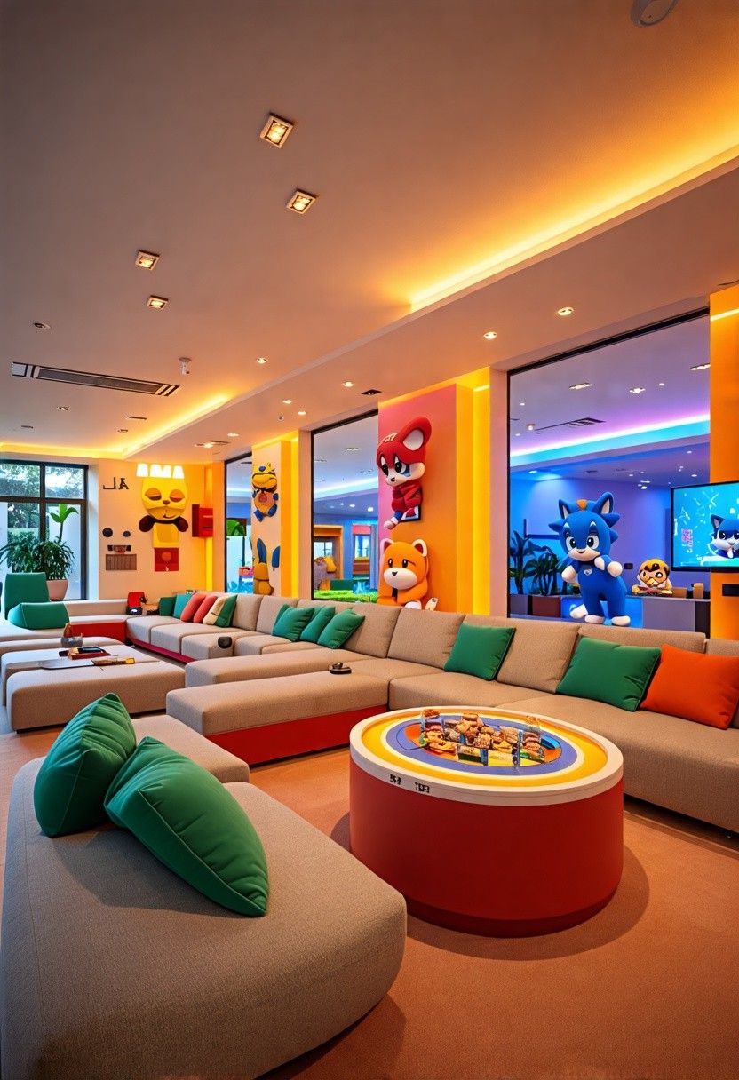 Stylish Game Room