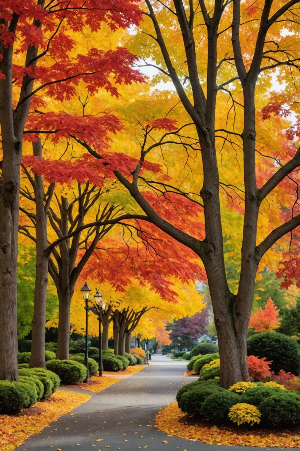 Incorporate Autumn-Foliage Trees