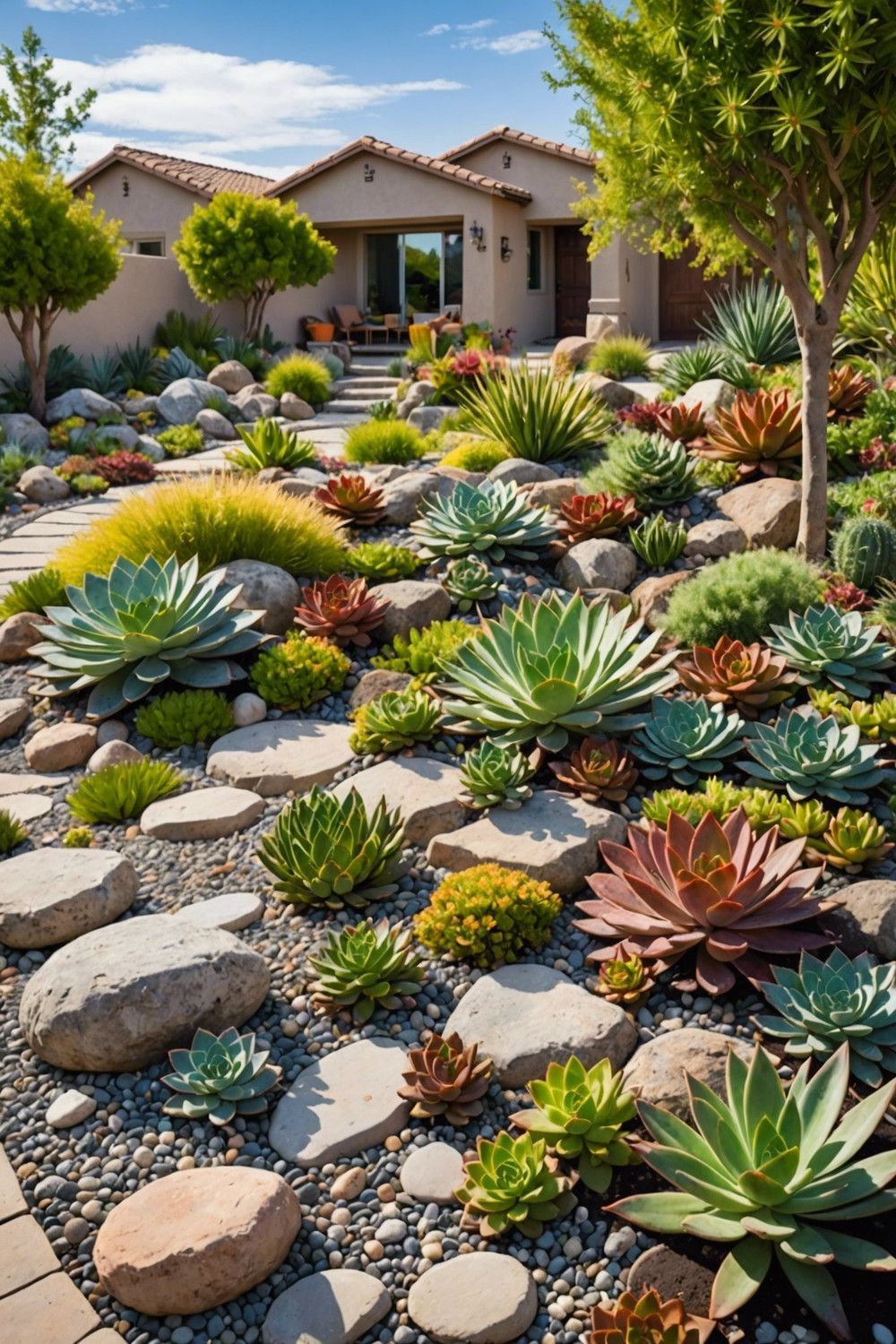 Water-Efficient Succulent Lawns
