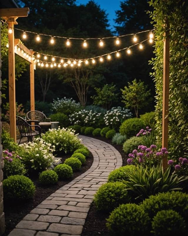 Add outdoor lighting.