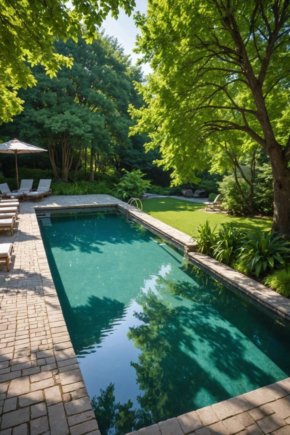 Tree Shades for Pools