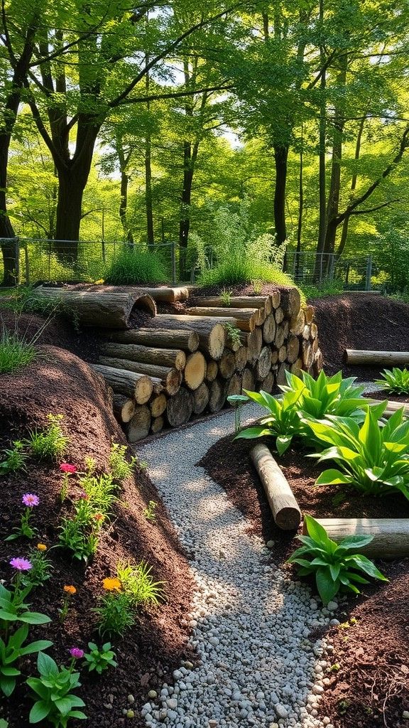 Hugelkultur Garden