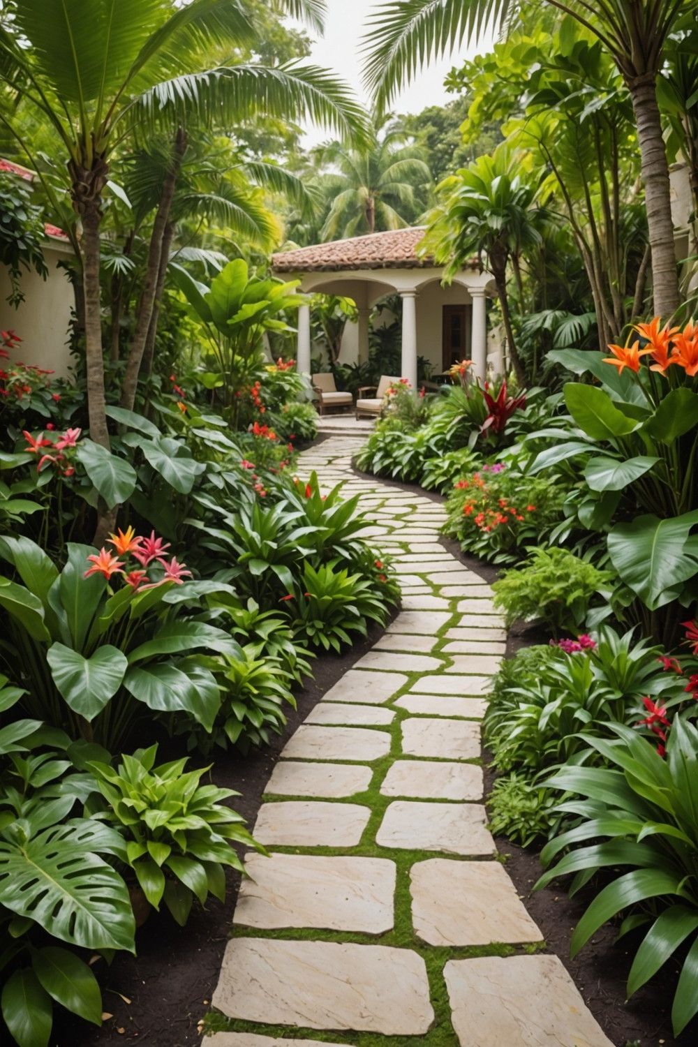 Use Natural Stone to Create a Tropical Ambiance