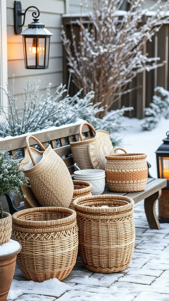 Employ Decorative Baskets