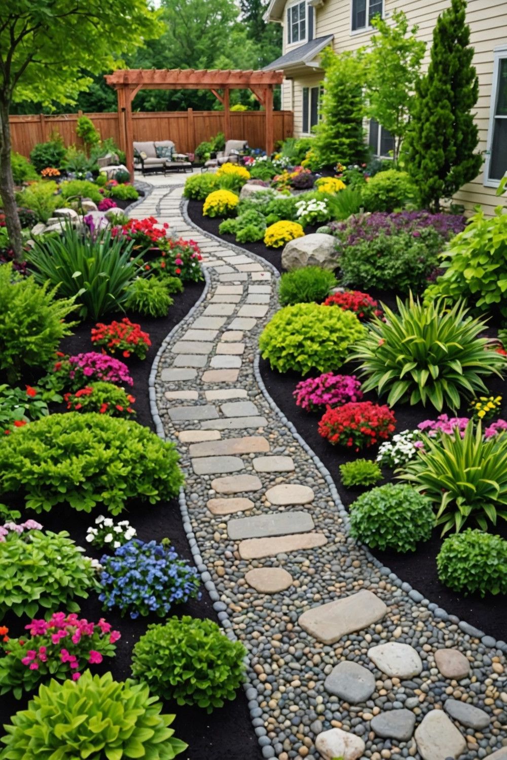 Create a Pebble Pathway