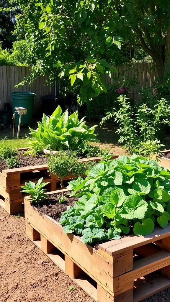 Pallet Raised Garden Beds