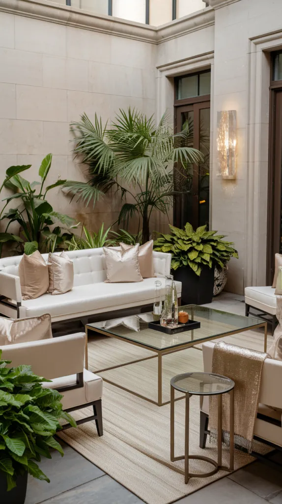 Elegant Lounge Area