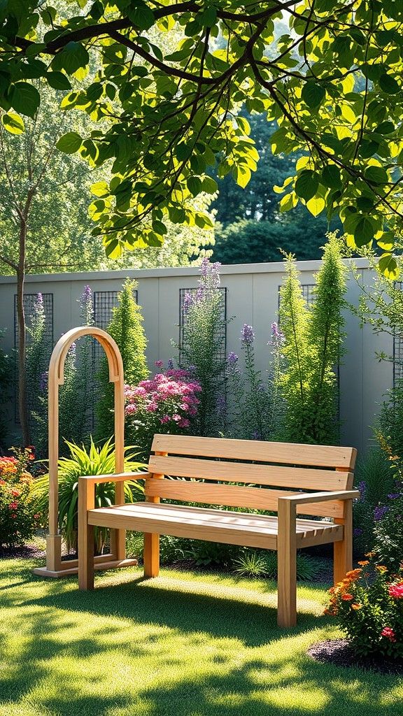 Add Freestanding Garden Fixtures