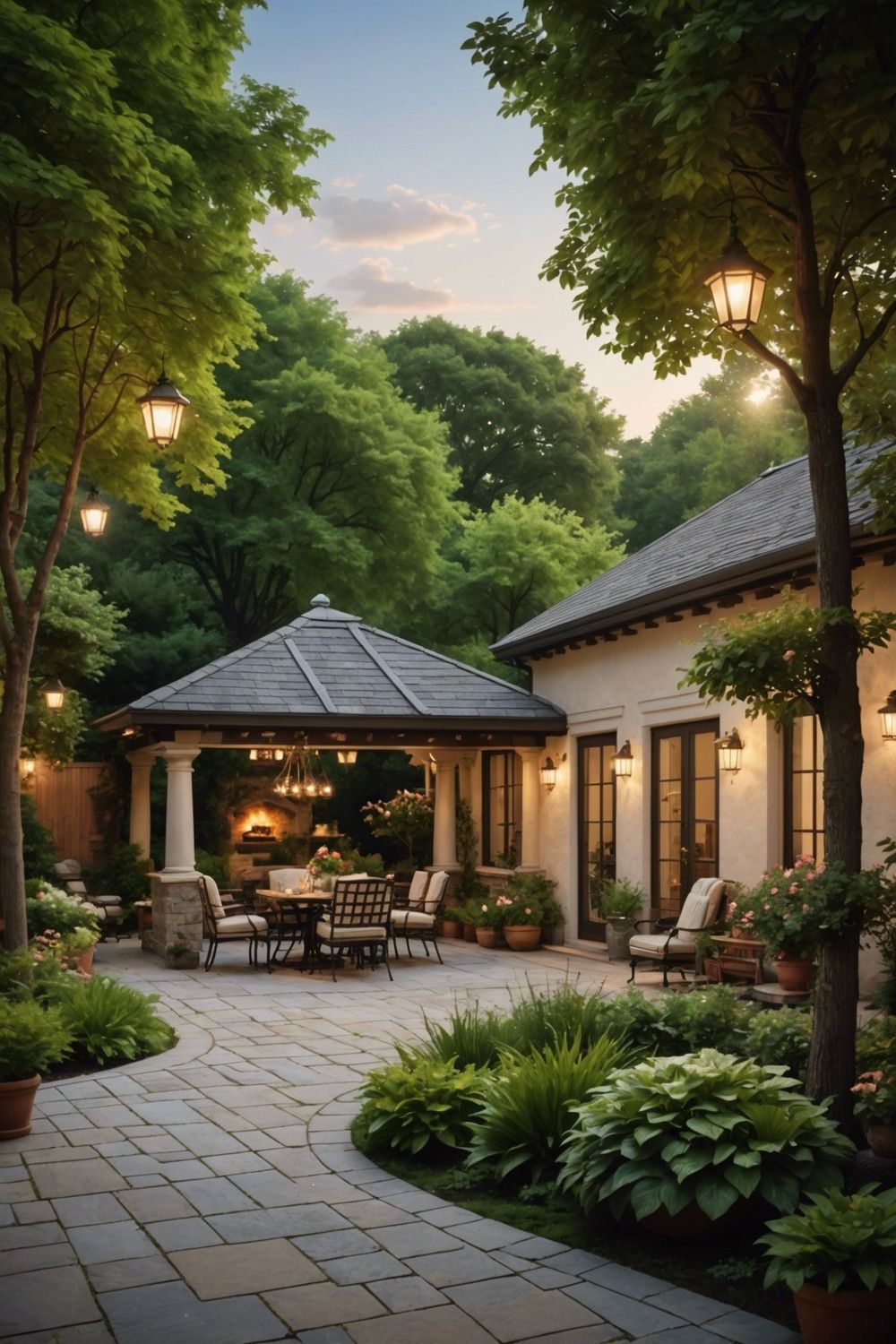 Traditional Charm with Hip Roof