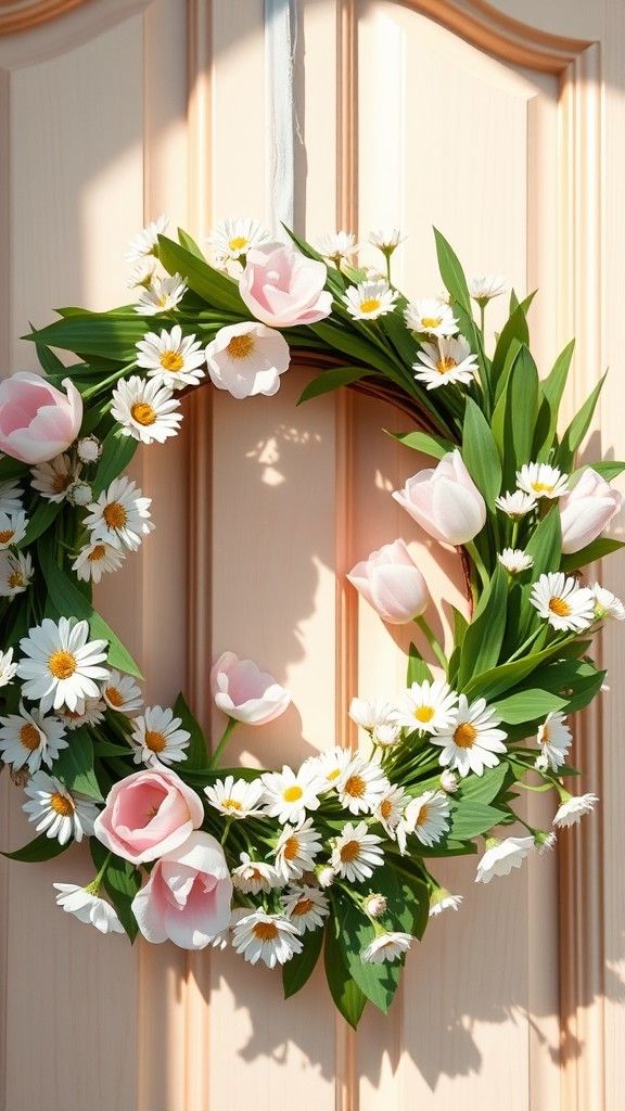 Floral Spring Wreath