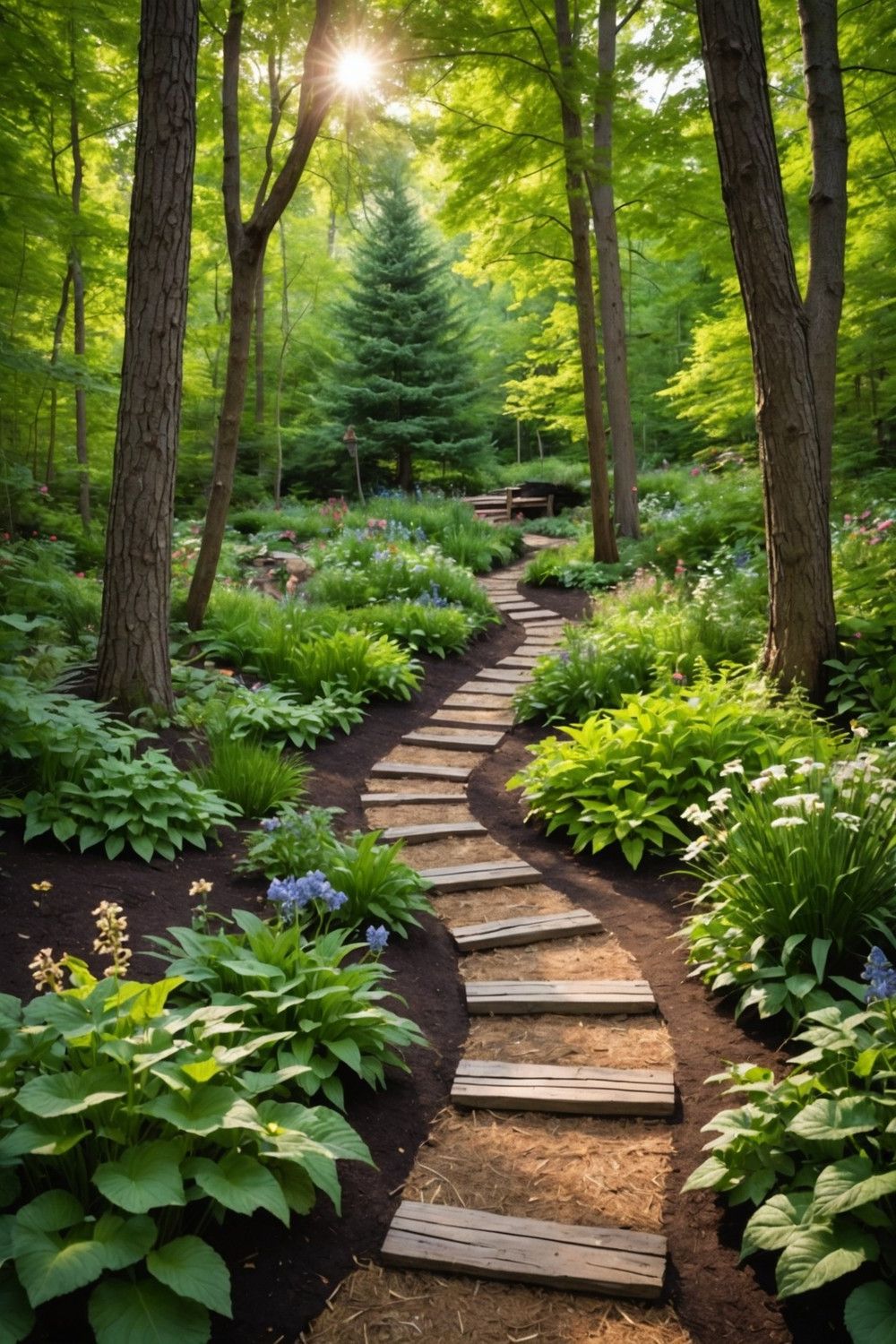 Create a Mulched Pathway