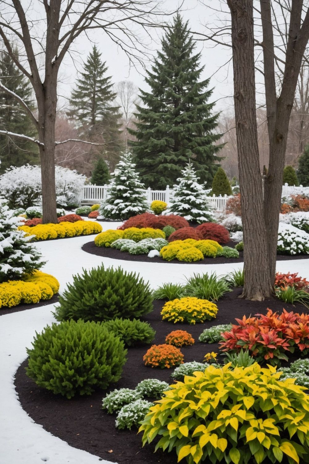 Plan for a Winter Garden Transition