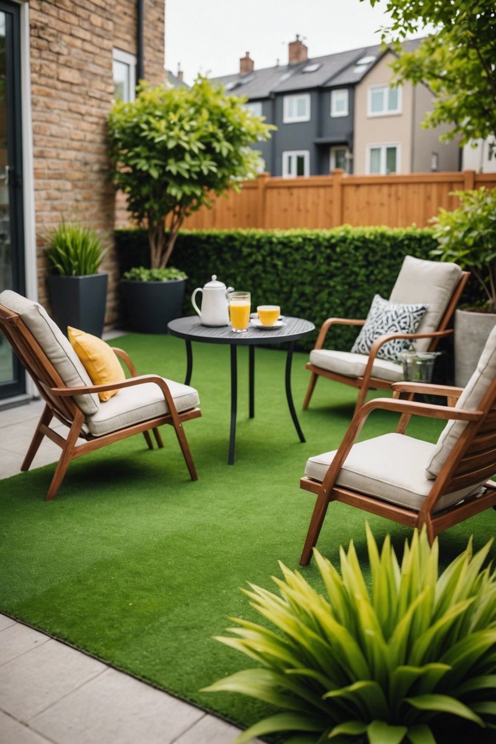 Artificial Turf for a Lush Look