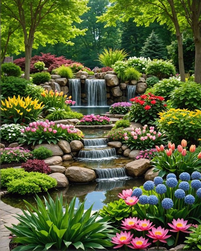 Water Features and Blooms