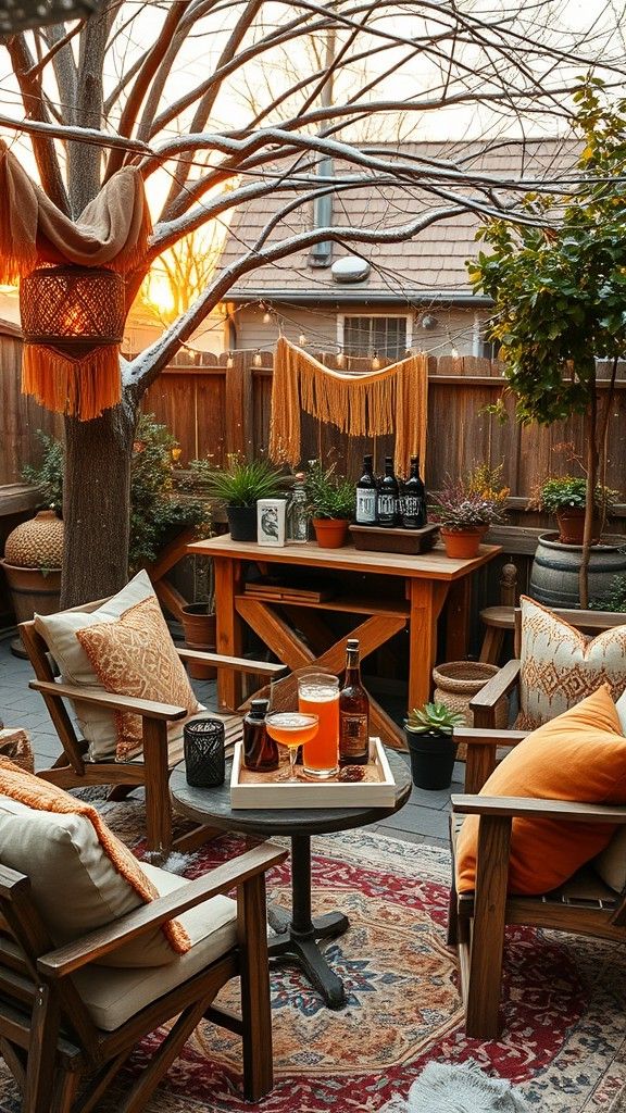 Install a Small Outdoor Bar