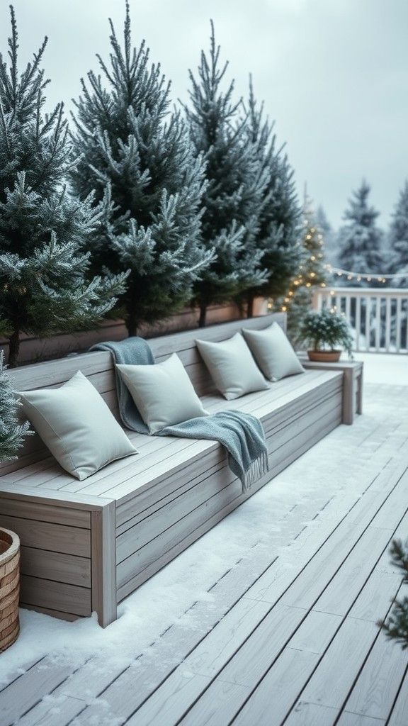 Built-in Benches with Storage