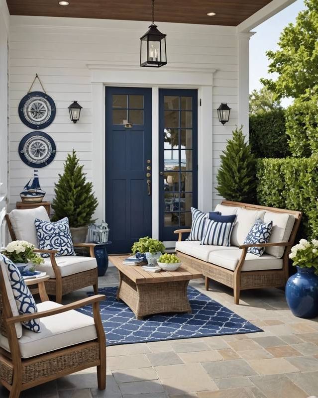 Coastal Escape with Nautical Accents